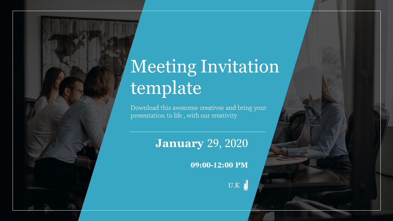 Meeting Invitation template